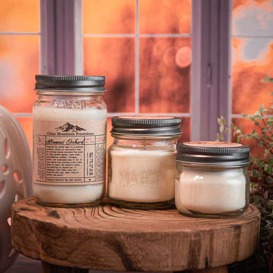 Altamont Orchard Soy Wax Candle – Apple, Cider & Caramel Scented