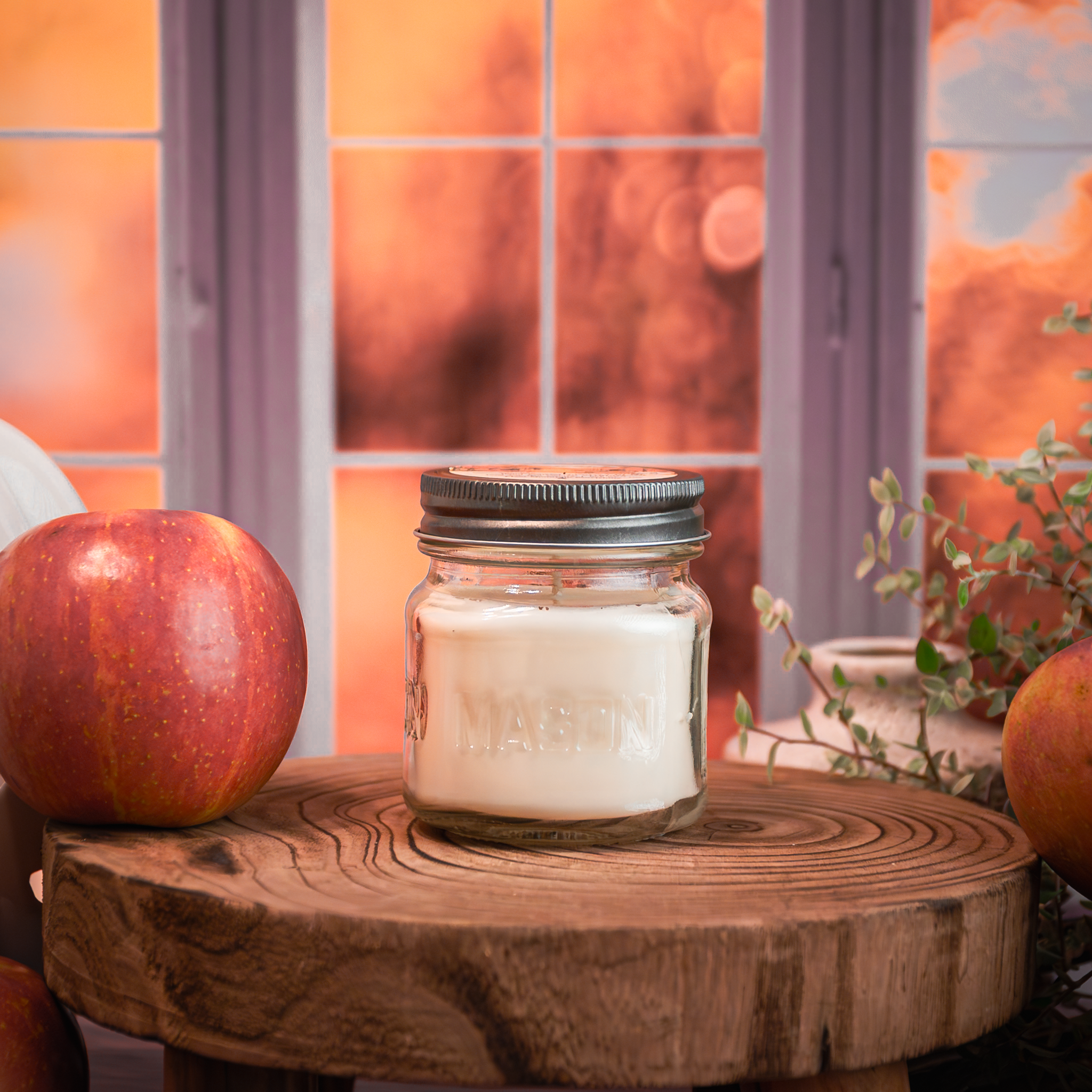 Altamont Orchard Soy Wax Candle – Apple, Cider & Caramel Scented