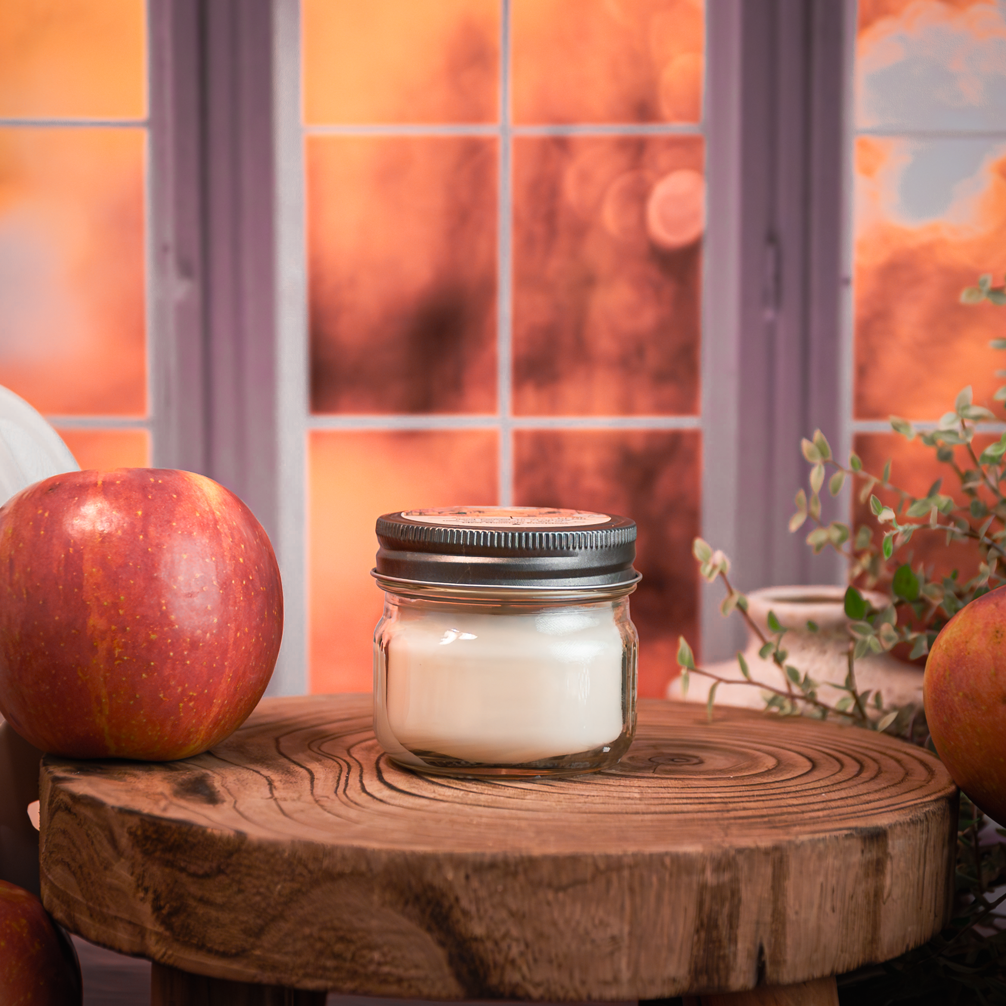 Altamont Orchard Soy Wax Candle – Apple, Cider & Caramel Scented